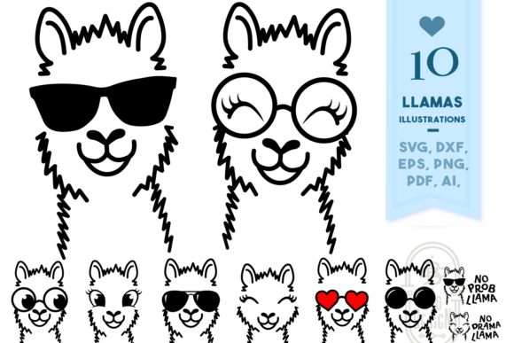 Llamas: A Designer’s Review of Cute Embroidery Assets