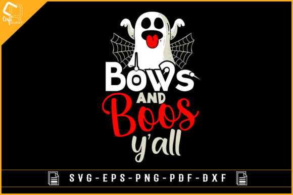 Review: Halloween T-shirt Design Bows and Boos for Stitchers