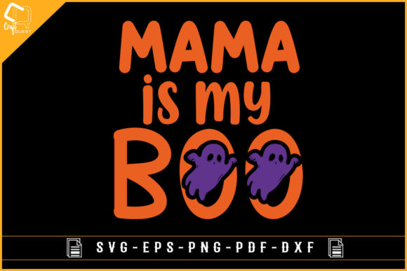 Review: Mama is My Boo Halloween Sublimation Design