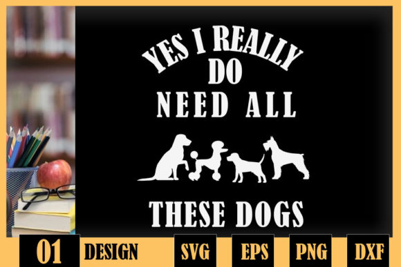 Review: Need All These Dogs Dog Lover Rescue Design
