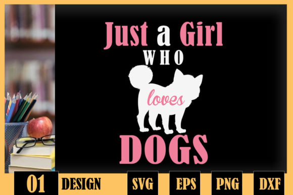 Reviewing Dog Just a Girl Who Loves Dogs for Embroidery