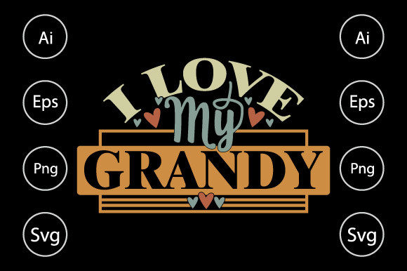 Reviewing I Love My Grandy Typography for Real Stitching
