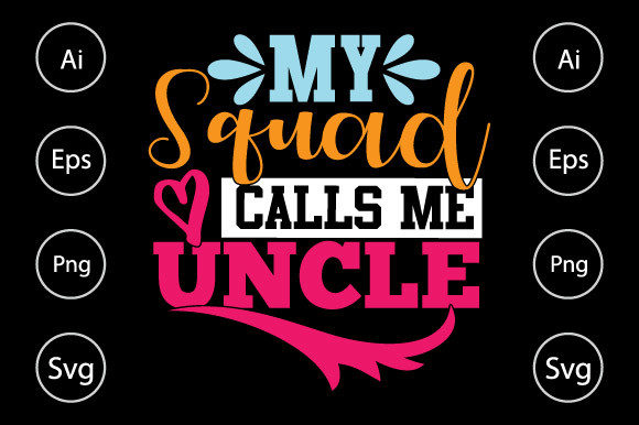 Reviewing My Squad Calls Me Uncle for Embroidery