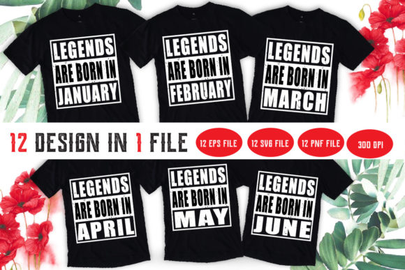 Reviewing the Legend Are Born Funny SVG Bundle
