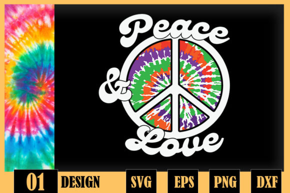 Reviewing the Peace and Love Tie Dye Hippie Lover Design