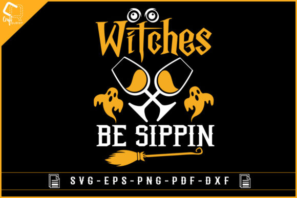 Reviewing the Witches Be Sipping Halloween Tee Design